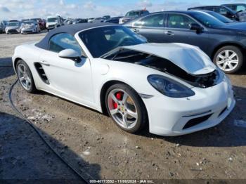  Salvage Porsche 718 Boxster