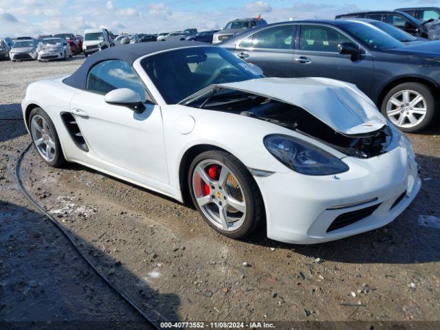  Salvage Porsche 718 Boxster