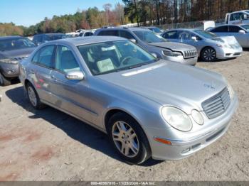  Salvage Mercedes-Benz E-Class