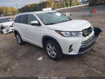  Salvage Toyota Highlander