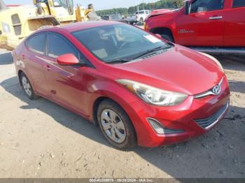  Salvage Hyundai ELANTRA