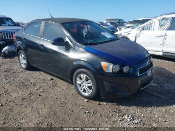  Salvage Chevrolet Sonic