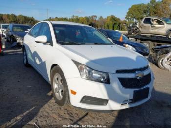  Salvage Chevrolet Cruze