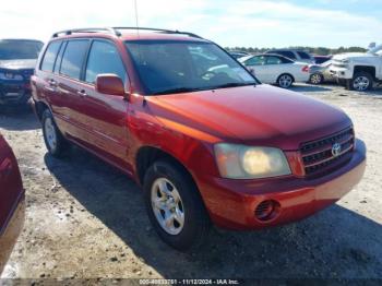  Salvage Toyota Highlander