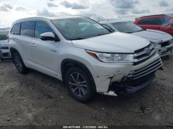  Salvage Toyota Highlander