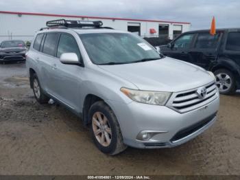  Salvage Toyota Highlander