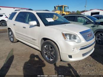  Salvage GMC Acadia