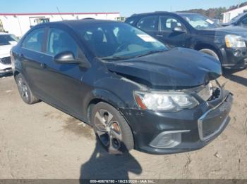  Salvage Chevrolet Sonic