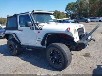  Salvage Jeep Wrangler