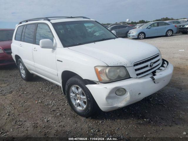  Salvage Toyota Highlander