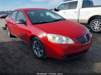  Salvage Pontiac G6