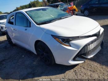  Salvage Toyota Corolla