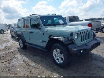  Salvage Jeep Wrangler