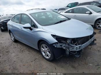  Salvage Chevrolet Cruze