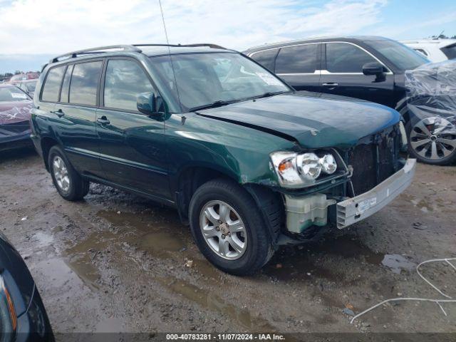  Salvage Toyota Highlander