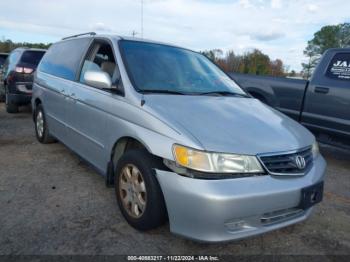  Salvage Honda Odyssey