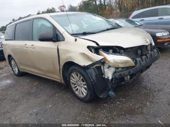  Salvage Toyota Sienna