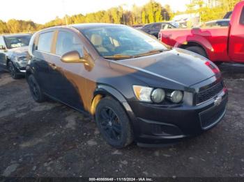  Salvage Chevrolet Sonic