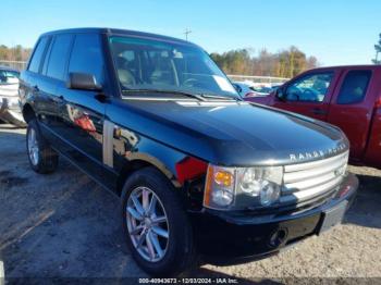  Salvage Land Rover Range Rover