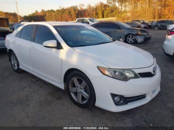  Salvage Toyota Camry