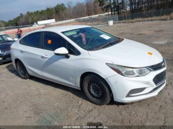  Salvage Chevrolet Cruze