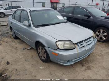  Salvage Hyundai ACCENT