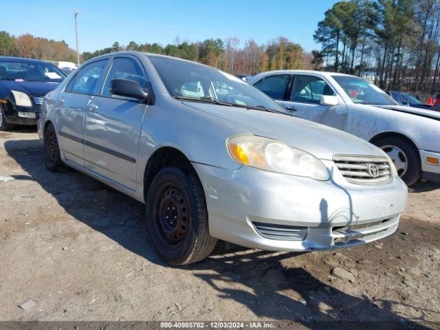  Salvage Toyota Corolla