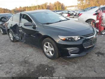  Salvage Chevrolet Malibu