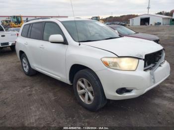  Salvage Toyota Highlander