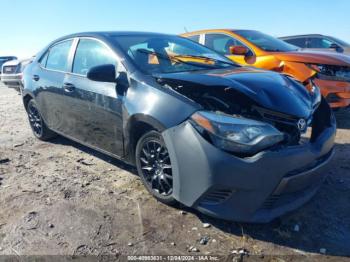  Salvage Toyota Corolla