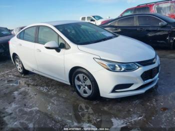  Salvage Chevrolet Cruze