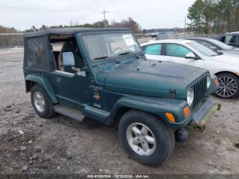  Salvage Jeep Wrangler