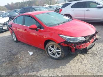  Salvage Chevrolet Cruze