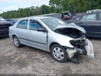  Salvage Toyota Corolla