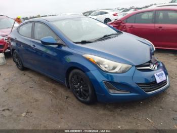  Salvage Hyundai ELANTRA