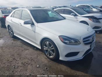  Salvage Mercedes-Benz E-Class