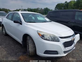  Salvage Chevrolet Malibu