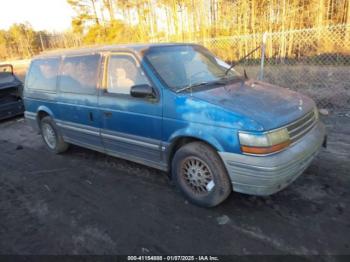  Salvage Plymouth Grand Voyager