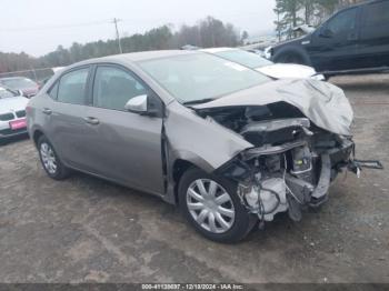  Salvage Toyota Corolla