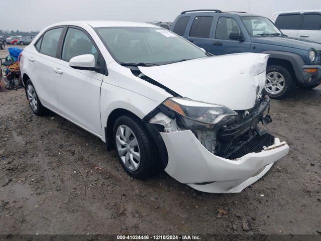  Salvage Toyota Corolla