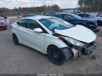  Salvage Hyundai ELANTRA