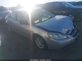  Salvage Pontiac G6