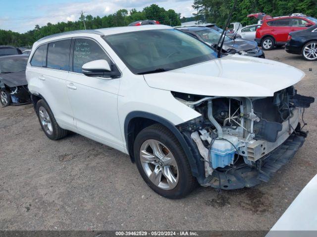  Salvage Toyota Highlander