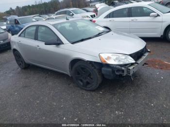  Salvage Pontiac G6