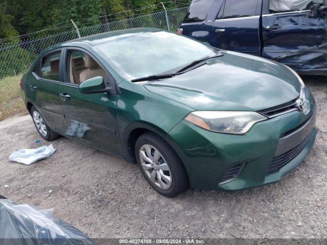  Salvage Toyota Corolla