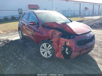  Salvage Kia Sportage