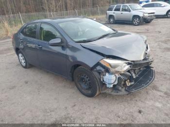  Salvage Toyota Corolla