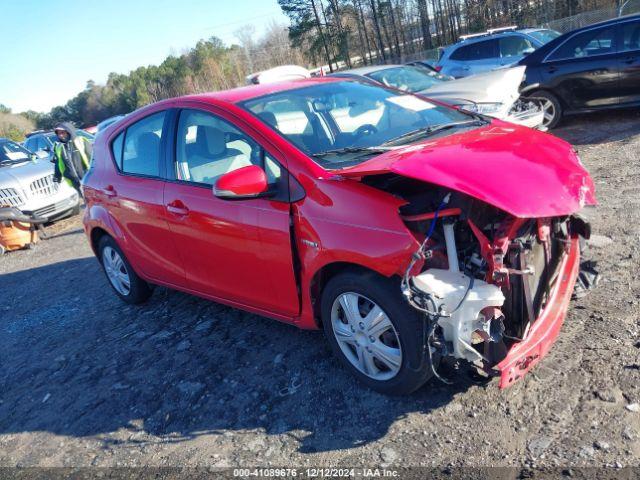  Salvage Toyota Prius c