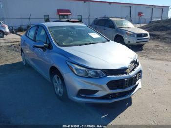  Salvage Chevrolet Cruze