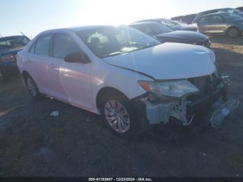  Salvage Toyota Camry